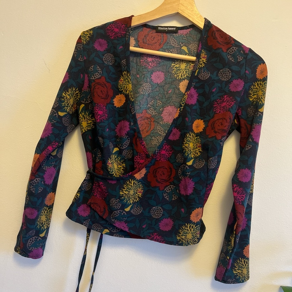 American Apparel Botanical Blouse